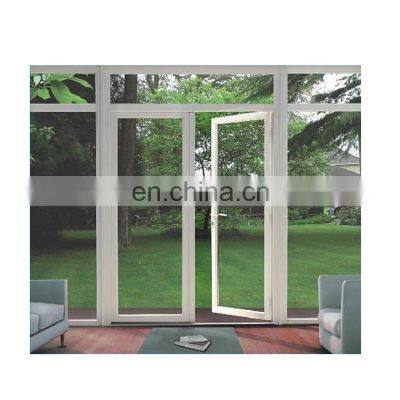 China factory price french door /aluminium windows and doors/elegant design aluminum frame french door with grills