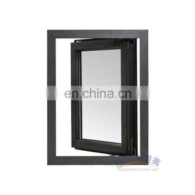 Villa China Manufacturer Double Glazed Aluminum Casement Steel Framed Glass Doors Window