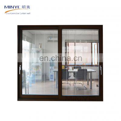 Simple Design Aluminum Sliding Door Glass Panels Door
