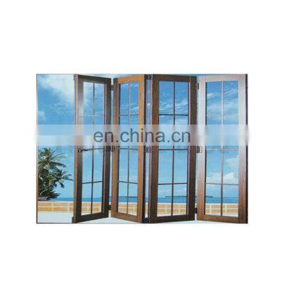 Windproof and decorative aluminum alloy folding doors in the home