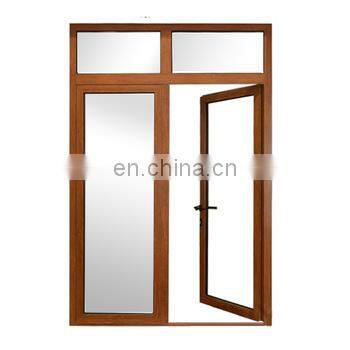 aluminum casement door with glass