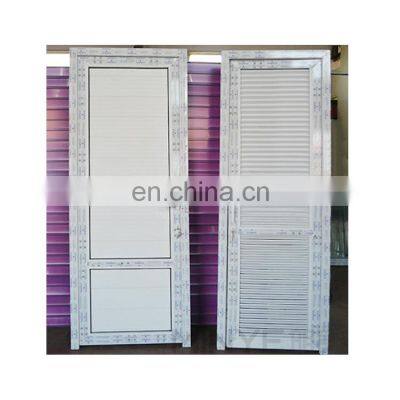 China manufacturer pvc doors UPVC vertical hinged door