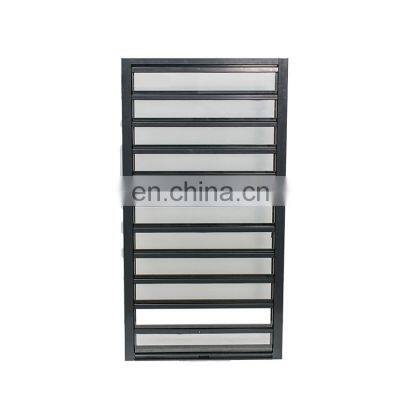 Customized color aluminum glass louver windows