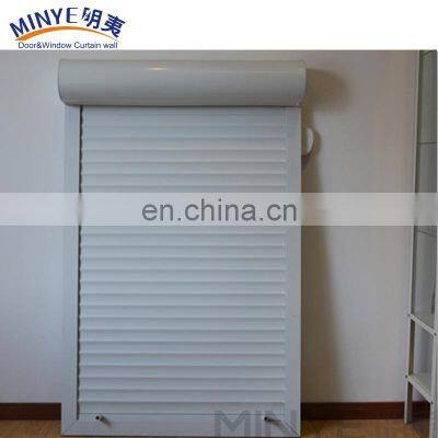 Hot sale durable design aluminum rolling shutter windows