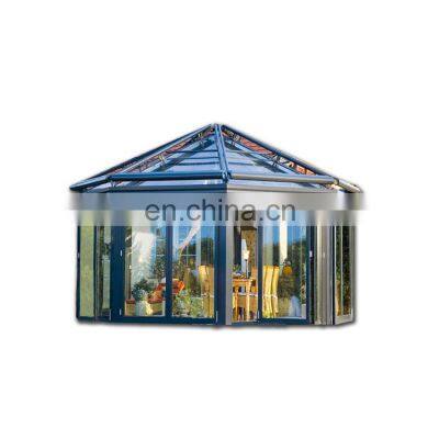 Residential house aluminum sunroom winter garden room design aluminum sunroom