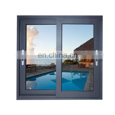 modern custom house aluminum frame design double glazed glass sliding window