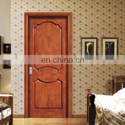 Solid wood main entrance door design oil painted, waterproof & mositure proof