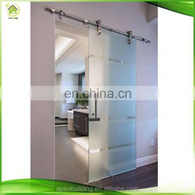 3 panel interior sliding french mirror glass doors