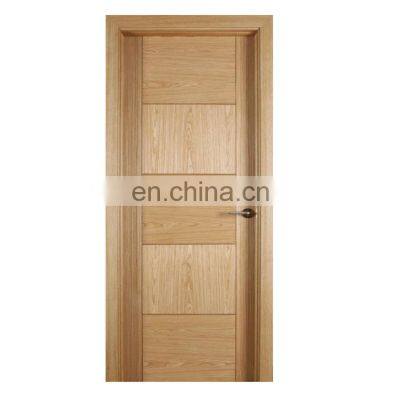2 panel plain white oak laminated flush wooden door design price