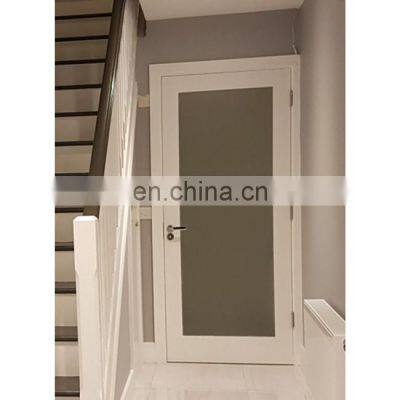 Contemporary hotel interior room shaker door modern apartments white wood bathroom toilet door