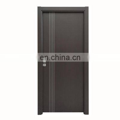 Flush wodern apartment prefinished commercial black bedroom price indoor latest designs wood door frame