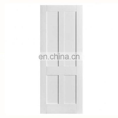 Thermal break modern design french room house office style interior solid door cheap white oak shaker door