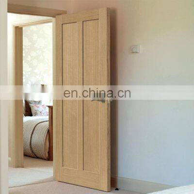Design price interior home office hotel villa bedroom doors wood luxury solid core wood interior wood shaker door