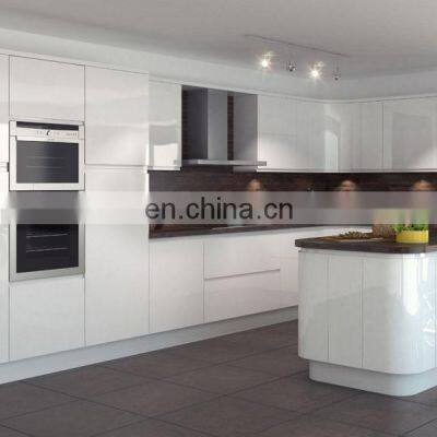 design sample high gloss kitchen cabinet of 180 degree hinges