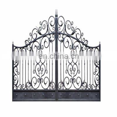 Wrought iron front main gate designs for home steel iron doors