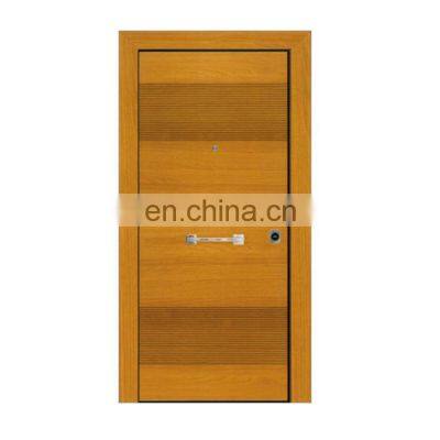 Italian steel security door steel wooden armored door