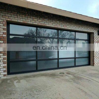 scetional glass transparent sliding doors with seal for house