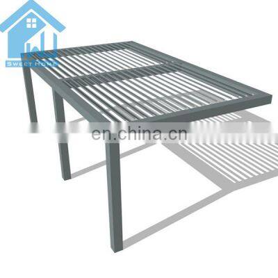 Bioclimatic Sunshade Louvers Pergola With Adjustable Blades aluminum pergola