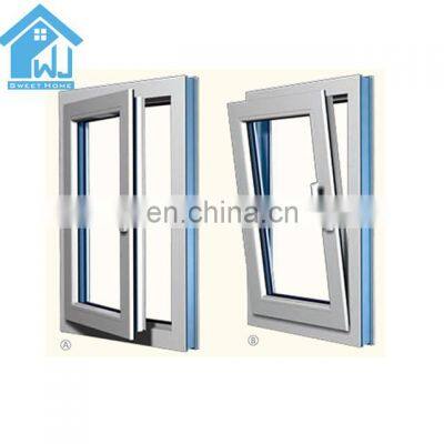 Aluminium profile tilt turn window glass window aluminum window