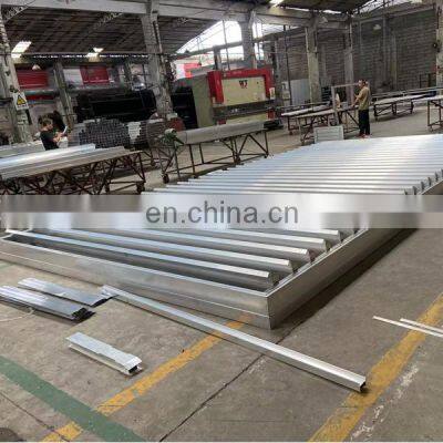 New Design Patio Cover Doors Canopy Rain Shelter Terrace Sunshade Awning