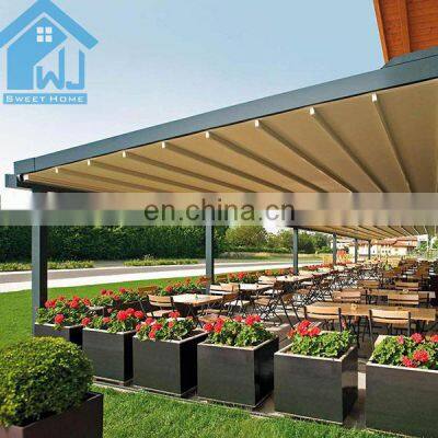 Factory direct sales are hot 270 degree car motorhome awning pergola electric awning
