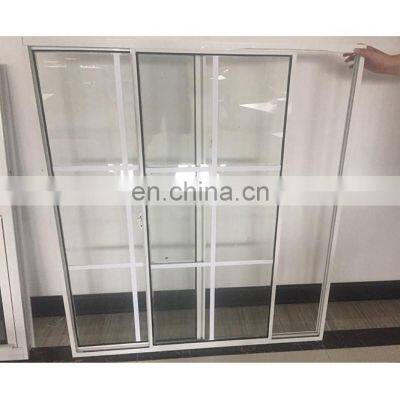 Special Promotion 37series aluminum alloy single sliding windows tempered glass with mosquito net