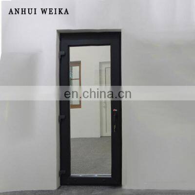 double glass plastic frame casement door