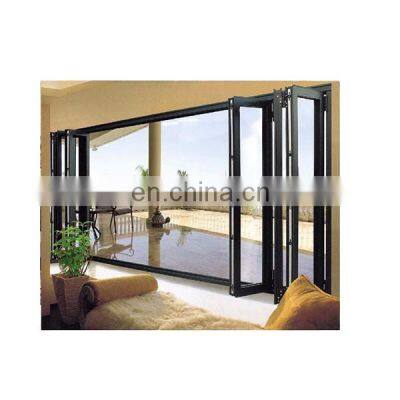Commercial Shop Sliding Door Durable UPVC Panels Customized Plastic Accordion Folding Doors