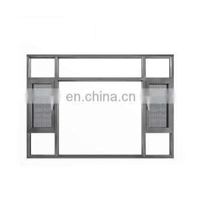 Australia AS2047 Thermal Break Aluminium Glass Windows Double Glazed Aluminum Casement Window