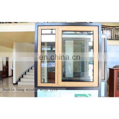 125 series profiles aluminum profile sliding window with tempered glass tilt & turn casement windows