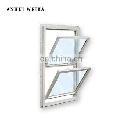 NFRC certificate American pvc single hung window vertical sliding upvc windows vinyl double hung windows low e