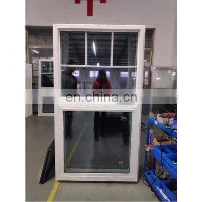 north american vinyl weika window single hung vertical sliding Conch brand pvc window china factory pvc hung windows