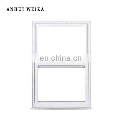 american style aluminium glass storm hurricane impact vertical sliding sash windows double hung windows with fly screen