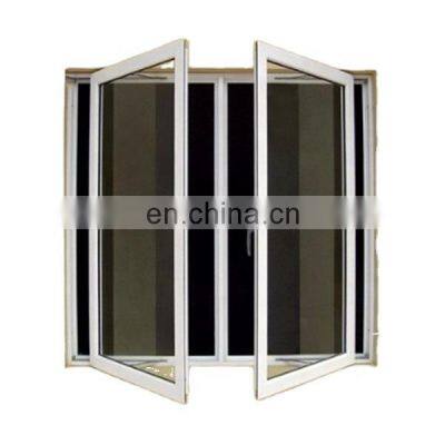 American style aluminum casement window for home high quality casement window for home with fixed panel