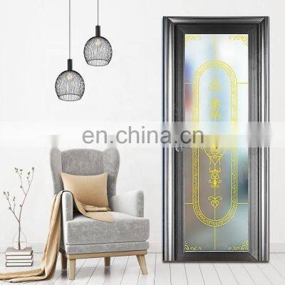 Reasonable price sliding upvc/pvc fancy interior doors for bathrooms