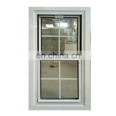 High Quality cheap price pvc or aluminum alloy top hung Window American windows