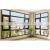 Windows casement with glass windows aluminum profile house window design photo