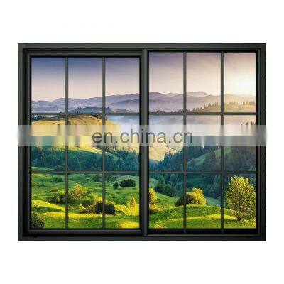 Windows sliding windows upvc profiles glass pane windows fenetre pvc sur mesure
