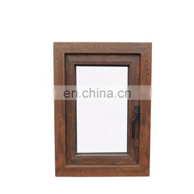 Aluminium double glass casement window glass price aluminum profile window casement window