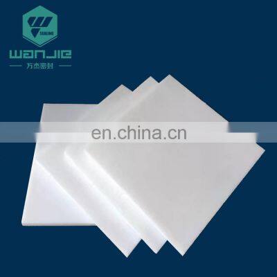 customization 10mm 12mm 16mm Thick Natural Color Polytetrafluoroethylene Sheet