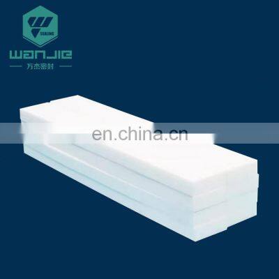 Wholesale Natural White 100% Virgin Molded Modified Square PTFE Sheets