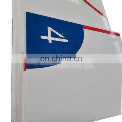 Ice Rink Dasher Board System Kickplate Caprail Parts Dasher Board Panel