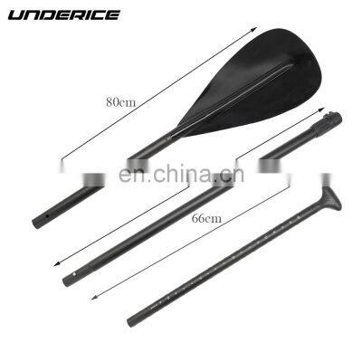 UNDERICE Top Quality Super Lightweight Adjustable 3-pieces Stand Up Paddleboard Paddle PP Nylon blade aluminum paddle