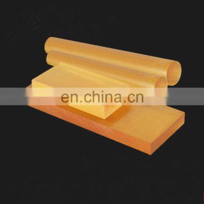 Engineering plastics Amber Color Polysulfone PSU Sheet and Bar PSU Rods
