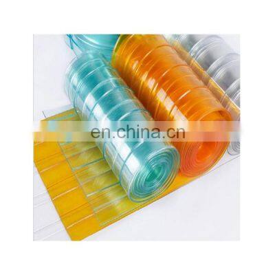 China plastic manufacturer pvc plastic transparent clear strip curtain