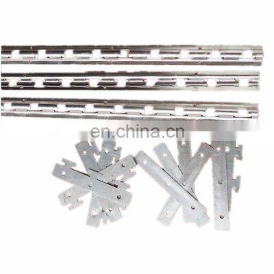 steel Hangers and Clips of PVC curtain strips Keel for factory warehouse