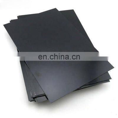 High Glossy Black ABS Plastic sheet (Acrylonitrile-butdiene-styrene)