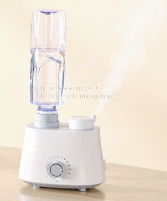 Mineral water bottle air humidifier, desktop humidified air atomization small portable