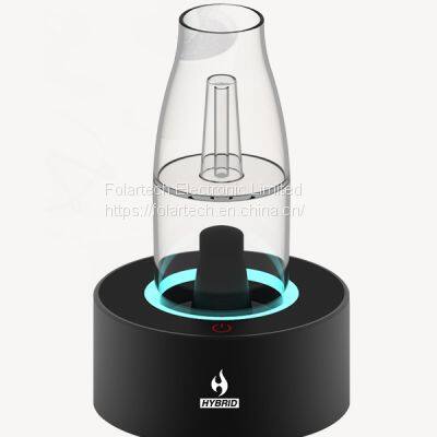 New automatic atomization bubbler vaporizer for 510 cbd carts and tanks Hybrid duo bubbler vaporizer from Folartech