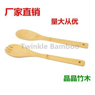 bamboo salad spoons set,bamboo serving spoons set ,bamboo utensil set kitchen tools